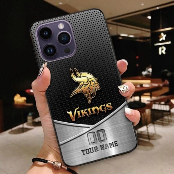 Minnesota Vikings Personalized Phone Case BGPC078 - Image 3