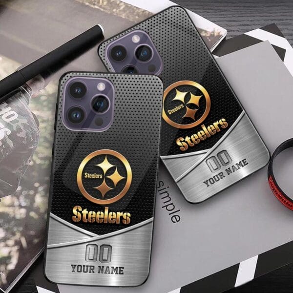 Pittsburgh Steelers Personalized Phone Case BGPC084 - Image 3