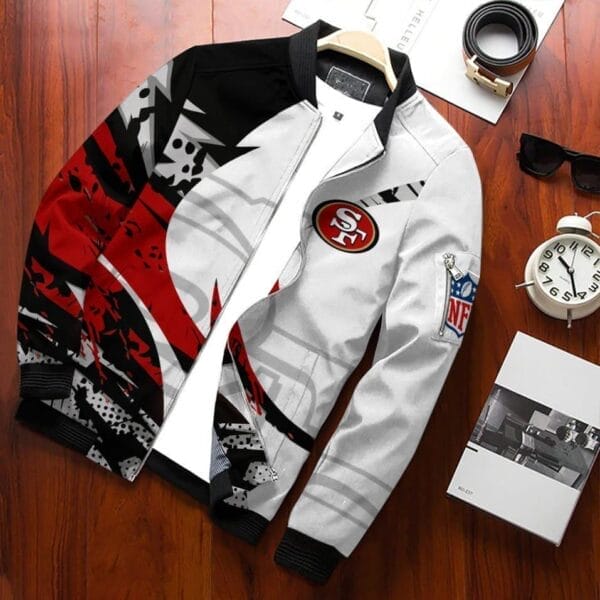 San Francisco 49ers Bomber Jacket BG148 - Image 2