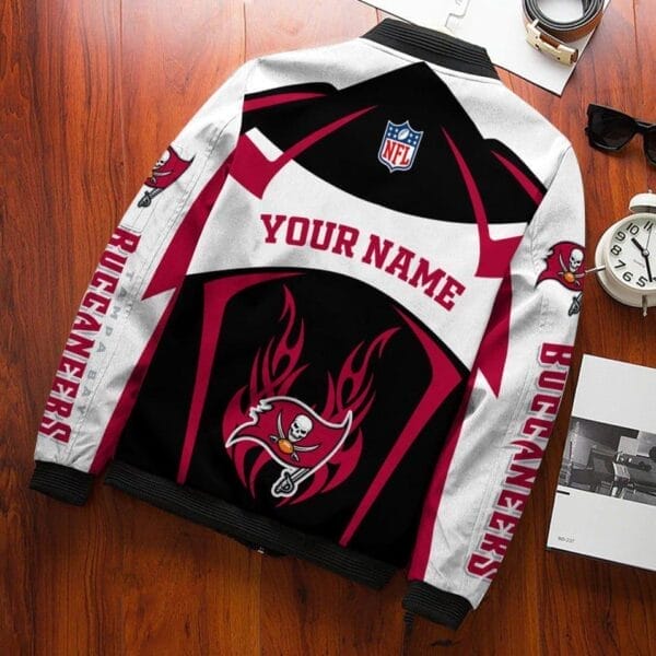 Tampa Bay Buccaneers Personalized Bomber Jacket BG667 - Image 2
