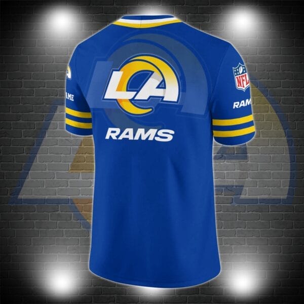 Los Angeles Chargers Personalized V-neck Football Jersey Sport Gifts For Fan AZCVFJ014 - Image 3