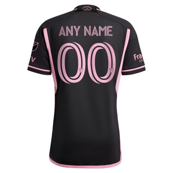 Inter Miami CF 2024 La Noche Custom Jersey Black - Image 3
