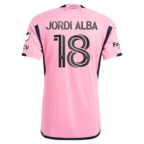 Jordi Alba Ramos Inter Miami CF 2024 2getherness Player Jersey Pink - Image 3