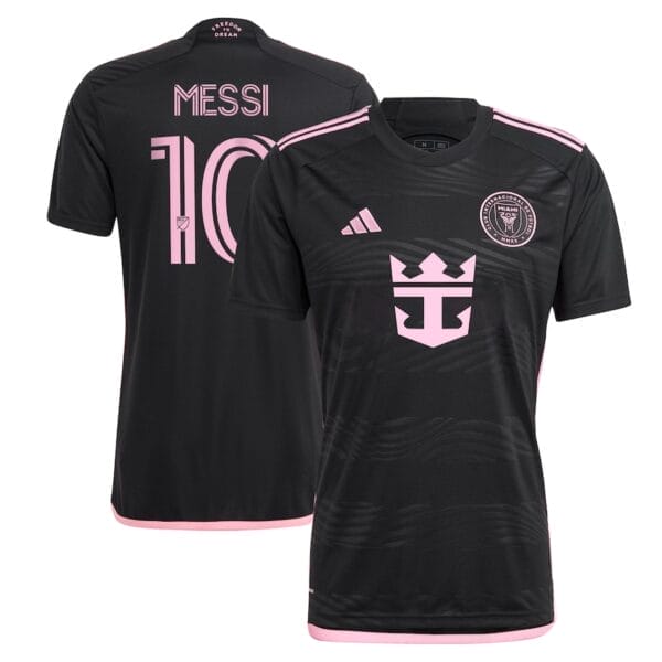 Lionel Messi Inter Miami CF 2024 La Noche Player Jersey Black