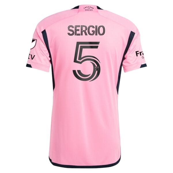 Sergio Busquets Inter Miami CF 2024 2getherness Player Jersey Pink - Image 3