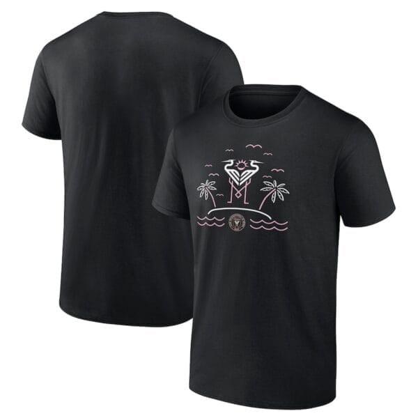 Inter Miami CF Fanatics Hometown Collection Logo T-Shirt Black