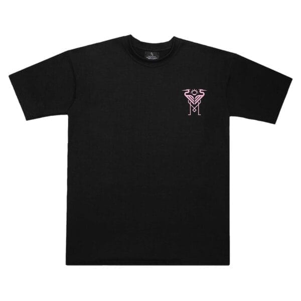 Inter Miami CF Peace Collective Unisex Essentials T-Shirt Black - Image 2