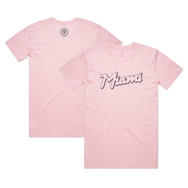 Inter Miami CF Peace Collective Unisex Vice Essentials T-Shirt Pink