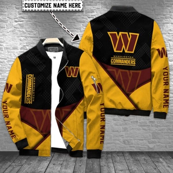 Washington Commanders Personalized Bomber Jacket AZCBJ152