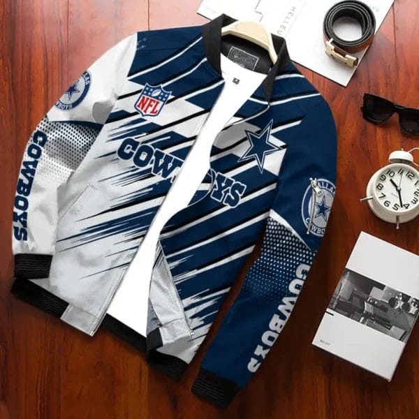 Dallas Cowboys Personalized Bomber Jacket AZCBJ155 - Image 3