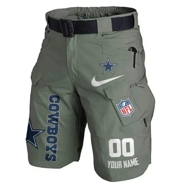Dallas Cowboys Limited Edition Front Pockets Men Shorts - Belt Not Included AMCFPMS000138 - Image 5