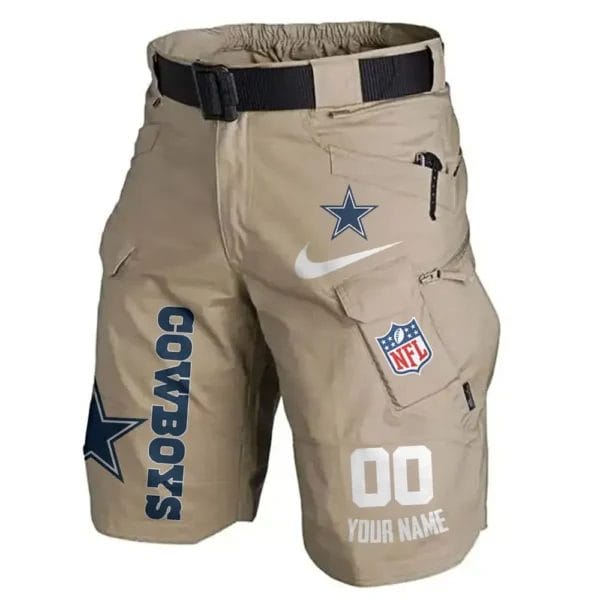 Dallas Cowboys Limited Edition Front Pockets Men Shorts - Belt Not Included AMCFPMS000138 - Image 4