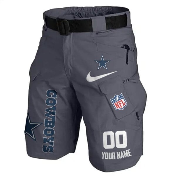 Dallas Cowboys Limited Edition Front Pockets Men Shorts - Belt Not Included AMCFPMS000138 - Image 2