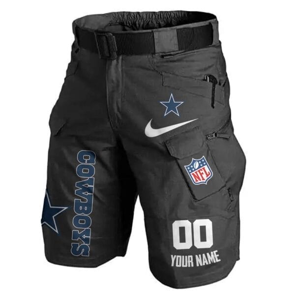 Dallas Cowboys Limited Edition Front Pockets Men Shorts - Belt Not Included AMCFPMS000138