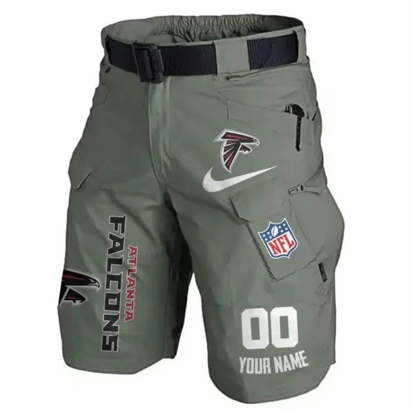 Atlanta Falcons Limited Edition Front Pockets Men Shorts - Belt Not Included AMCFPMS000116 - Image 4