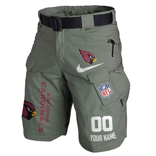 Arizona Cardinals Limited Edition Front Pockets Men Shorts - Belt Not Included AMCFPMS000115 - Image 4