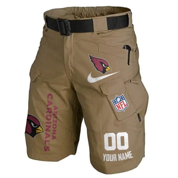 Arizona Cardinals Limited Edition Front Pockets Men Shorts - Belt Not Included AMCFPMS000115 - Image 2