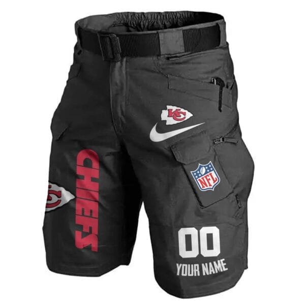 Kansas City Chiefs Limited Edition Front Pockets Men Shorts - Belt Not Included AMCFPMS000104 - Image 5