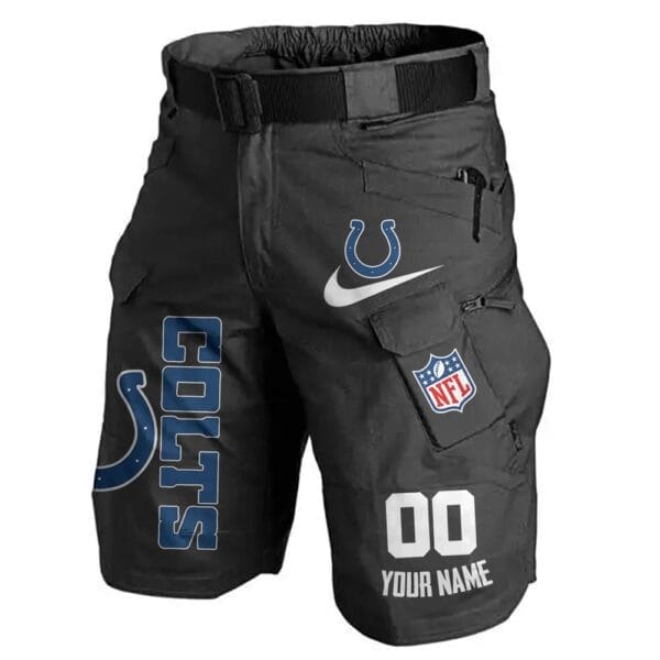 Indianapolis Colts Limited Edition Front Pockets Men Shorts - Belt Not Included AMCFPMS000102 - Image 5