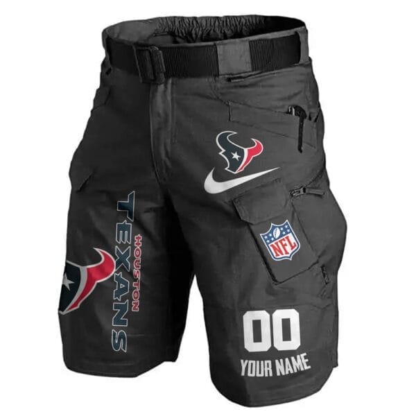 Houston Texans Limited Edition Front Pockets Men Shorts - Belt Not Included AMCFPMS000101