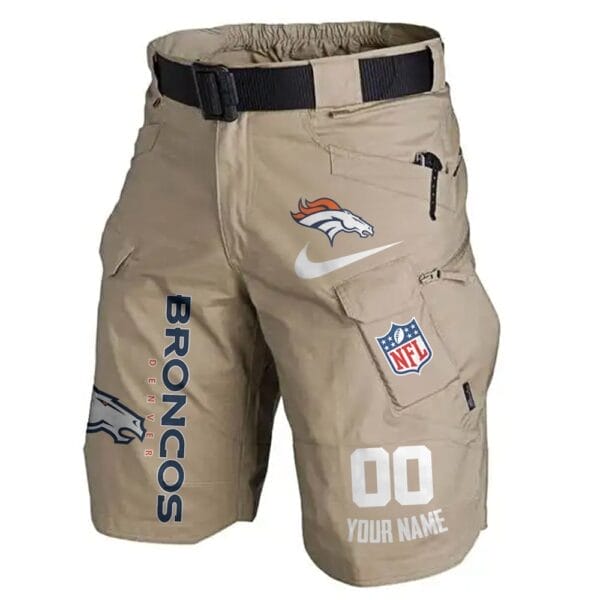 Denver Broncos Limited Edition Front Pockets Men Shorts - Belt Not Included AMCFPMS000140 - Image 3