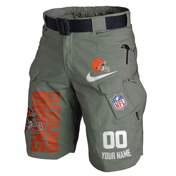 Cleveland Browns Limited Edition Front Pockets Men Shorts - Belt Not Included AMCFPMS000113 - Image 5