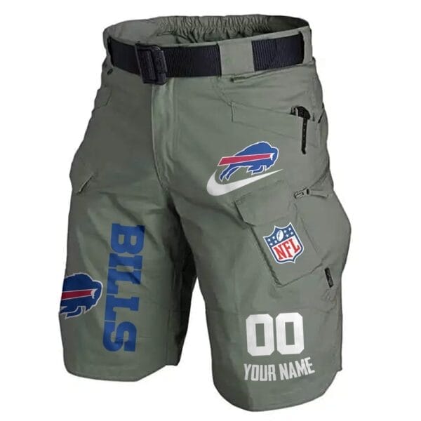 Buffalo Bills Limited Edition Front Pockets Men Shorts - Belt Not Included AMCFPMS000109 - Image 4