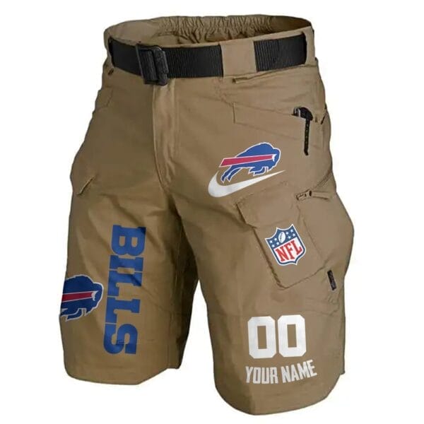 Buffalo Bills Limited Edition Front Pockets Men Shorts - Belt Not Included AMCFPMS000109 - Image 2