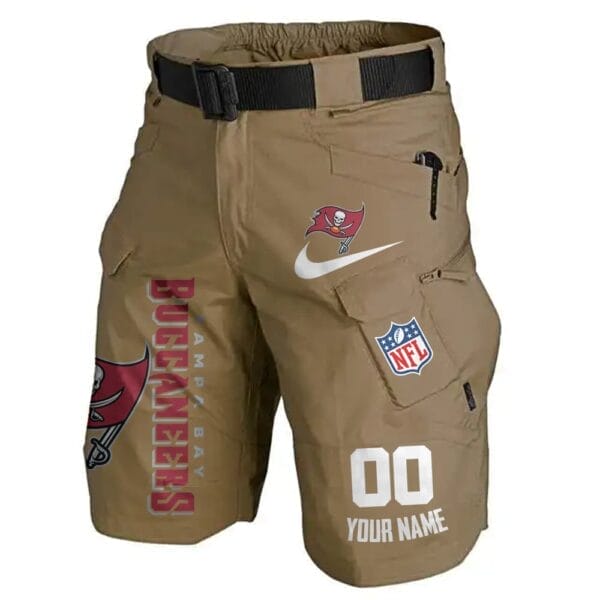Tampa Bay Buccaneers Limited Edition Front Pockets Men Shorts - Belt Not Included AMCFPMS000097 - Image 3