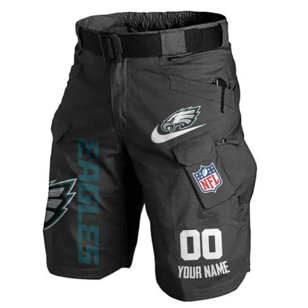 Philadelphia Eagles Limited Edition Front Pockets Men Shorts - Belt Not Included AMCFPMS000093 - Image 2