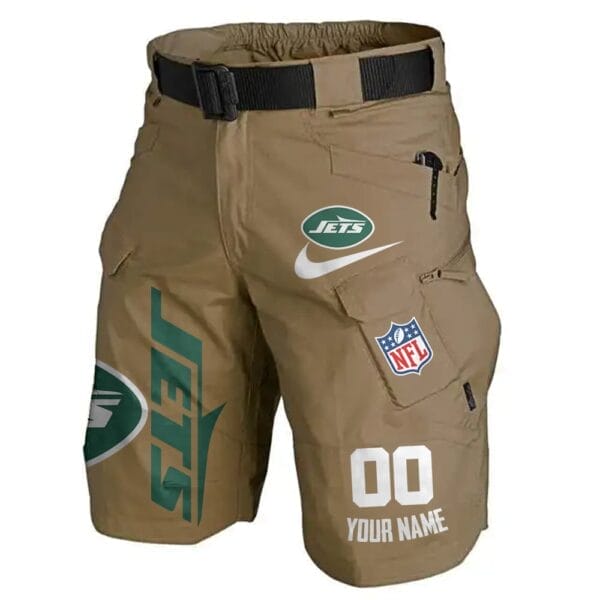 New York Jets Limited Edition Front Pockets Men Shorts - Belt Not Included AMCFPMS000092 - Image 3