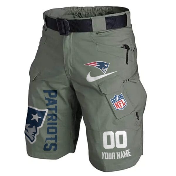 New England Patriots Limited Edition Front Pockets Men Shorts - Belt Not Included AMCFPMS000142 - Image 2
