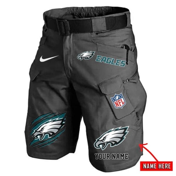 Philadelphia Eagles Limited Edition Front Pockets Men Shorts - Belt Not Included AMCFPMS000144 - Image 5