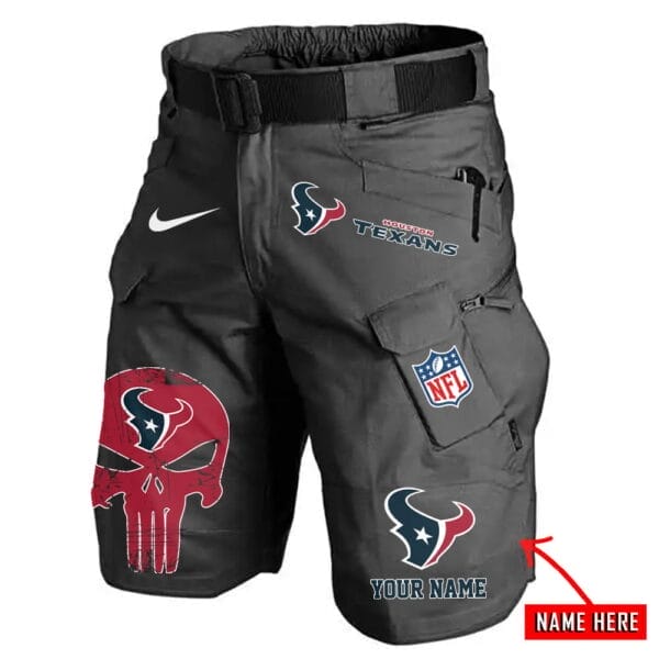 Houston Texans Limited Edition Front Pockets Men Shorts - Belt Not Included AMCFPMS000069 - Image 5