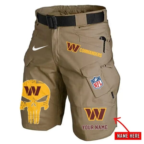 Washington Commanders Limited Edition Front Pockets Men Shorts - Belt Not Included AMCFPMS000086 - Image 4