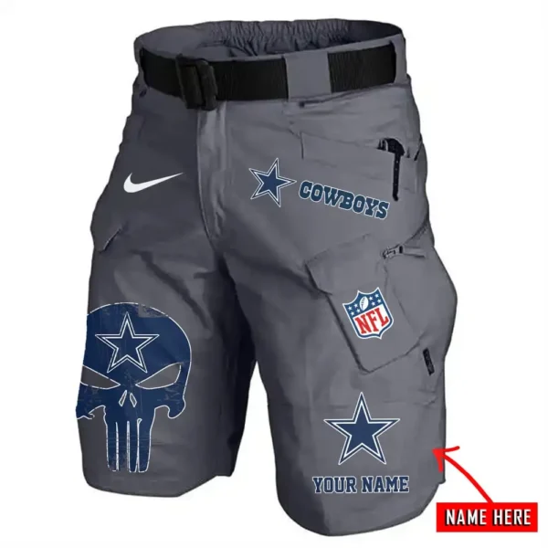 Dallas Cowboys Limited Edition Front Pockets Men Shorts - Belt Not Included AMCFPMS000085 - Image 4