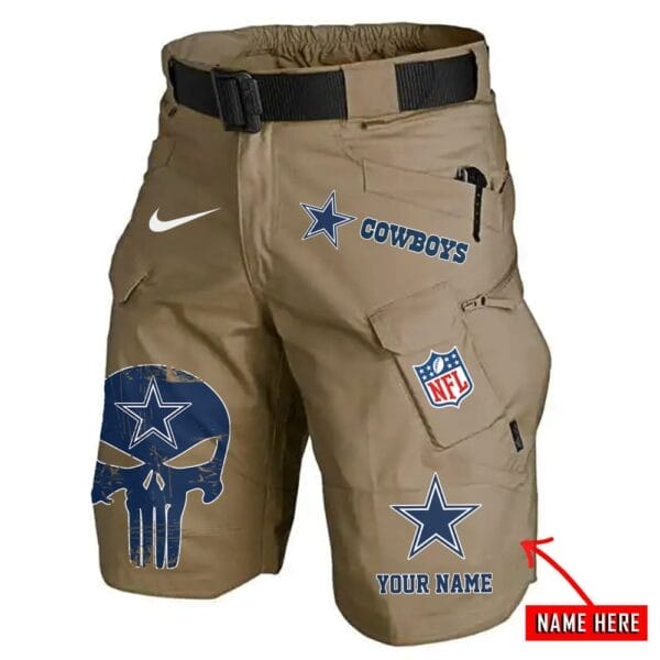 Dallas Cowboys Limited Edition Front Pockets Men Shorts - Belt Not Included AMCFPMS000085 - Image 3