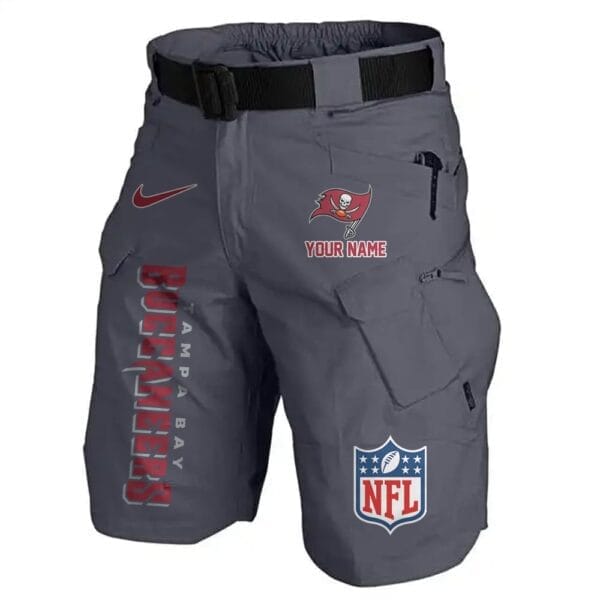 Tampa Bay Buccaneers Limited Edition Front Pockets Men Shorts - Belt Not Included AMCFPMS000028 - Image 5
