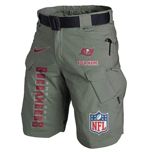 Tampa Bay Buccaneers Limited Edition Front Pockets Men Shorts - Belt Not Included AMCFPMS000028 - Image 3