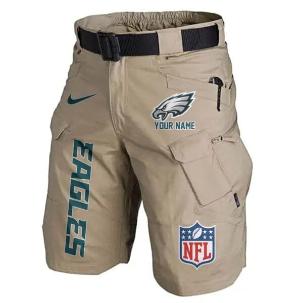 Philadelphia Eagles Limited Edition Front Pockets Men Shorts - Belt Not Included AMCFPMS000025 - Image 4