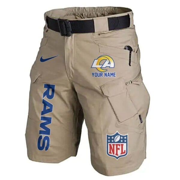 Los Angeles Rams Limited Edition Front Pockets Men Shorts - Belt Not Included AMCFPMS000156 - Image 5