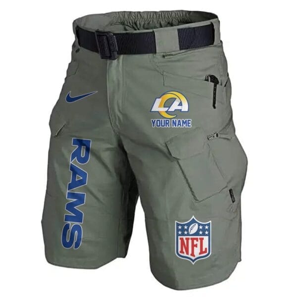 Los Angeles Rams Limited Edition Front Pockets Men Shorts - Belt Not Included AMCFPMS000156