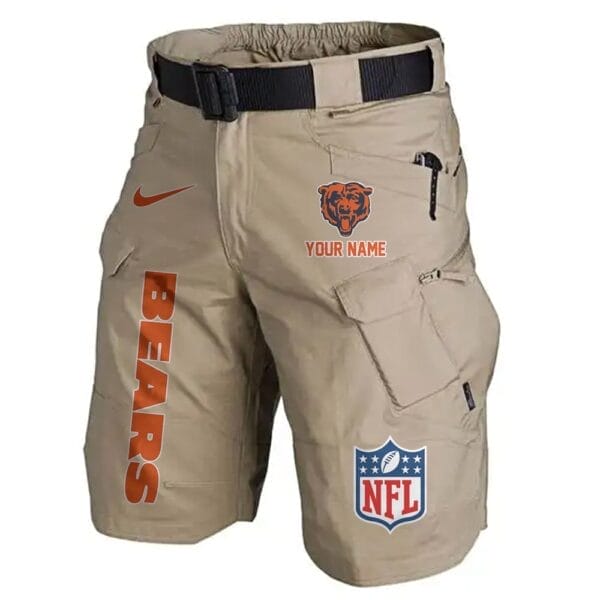 Chicago Bears Limited Edition Front Pockets Men Shorts - Belt Not Included AMCFPMS000059