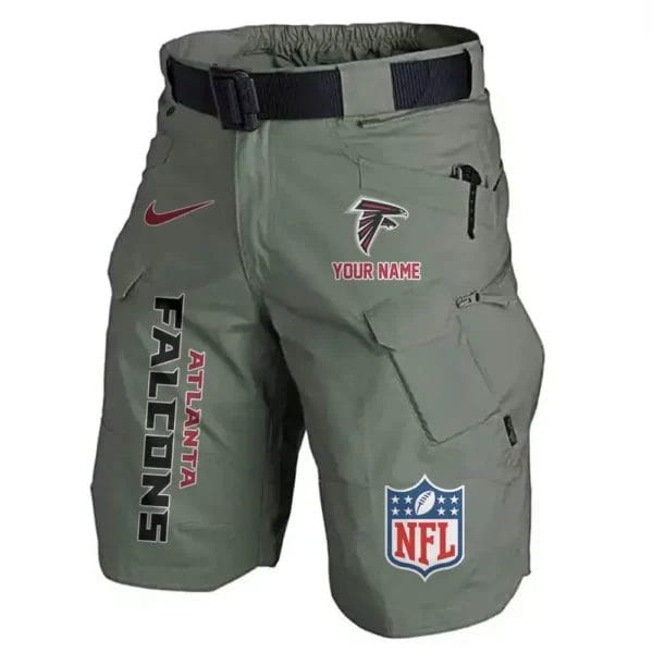 Atlanta Falcons Limited Edition Front Pockets Men Shorts - Belt Not Included AMCFPMS000058 - Image 5