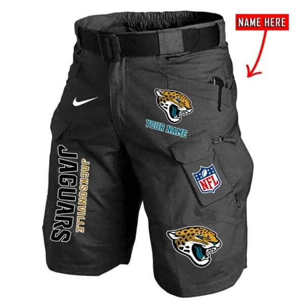 Jacksonville Jaguars Limited Edition Front Pockets Men Shorts - Belt Not Included AMCFPMS000014