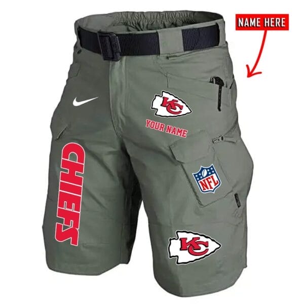 Kansas City Chiefs Limited Edition Front Pockets Men Shorts - Belt Not Included AMCFPMS000159