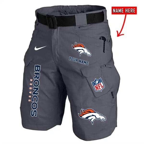 Denver Broncos Limited Edition Front Pockets Men Shorts - Belt Not Included AMCFPMS000158 - Image 5