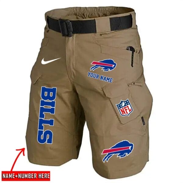 Buffalo Bills Limited Edition Front Pockets Men Shorts - Belt Not Included AMCFPMS000031 - Image 3