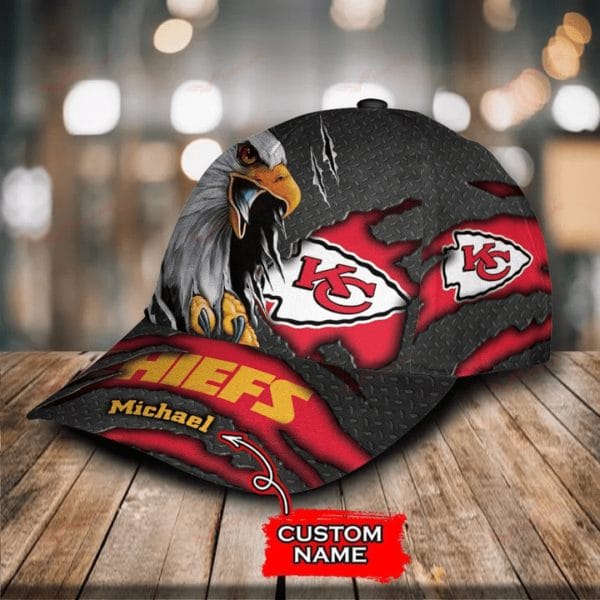 Kansas City Chiefs Personalized Classic Cap BB579 - Image 2