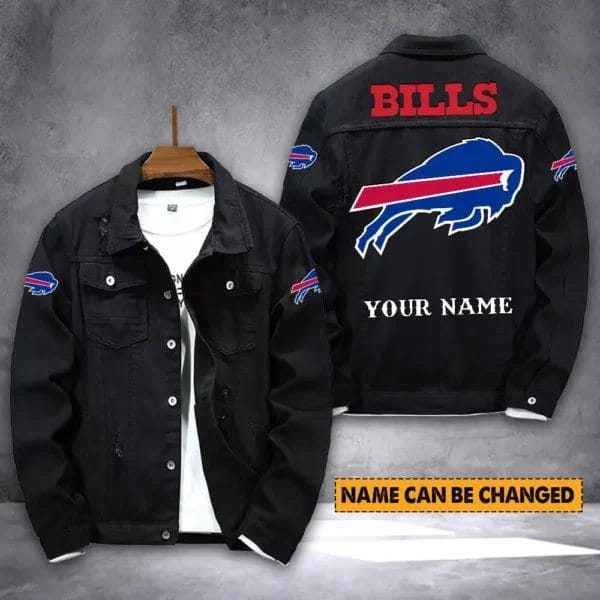 Buffalo Bills Personalized New Denim Jacket S9DJ011 - Image 2